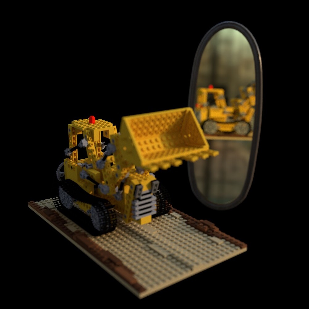 Right interactive holographic reconstruction.